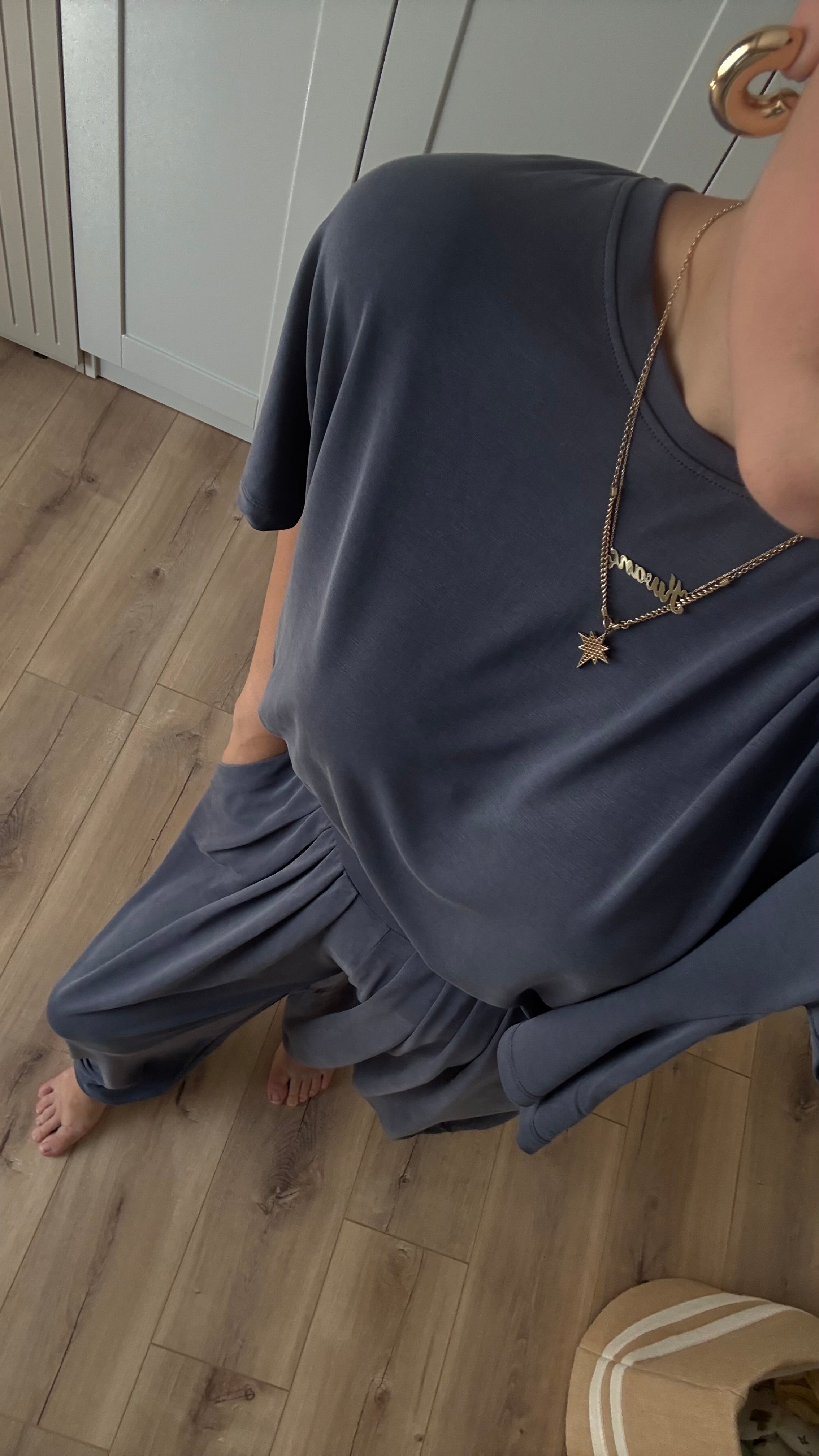 ŞALVAR MODAL TAKIM- İNDİGO