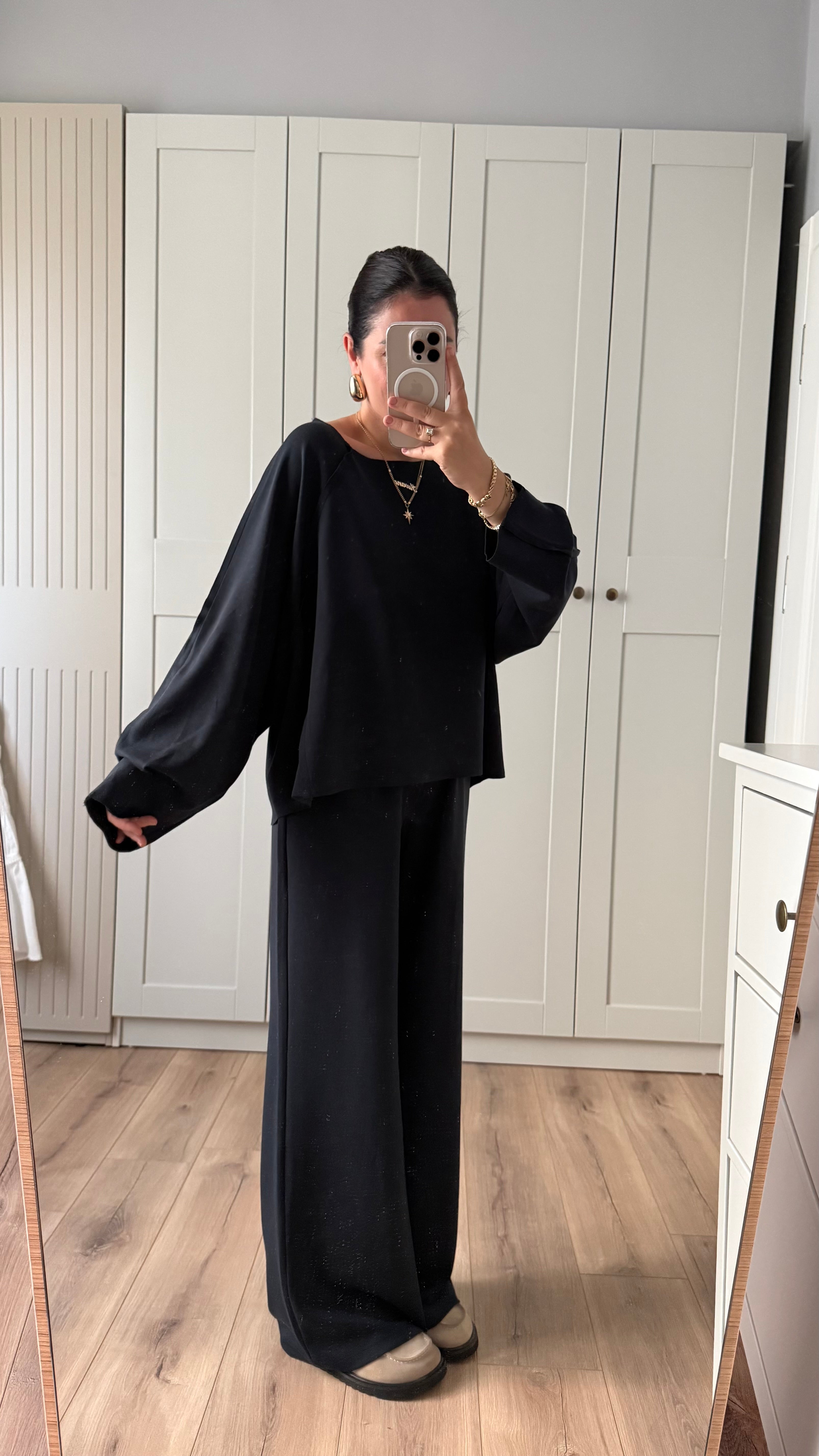 MODAL KUMAŞ EŞOFMAN TAKIM -LACİVERT