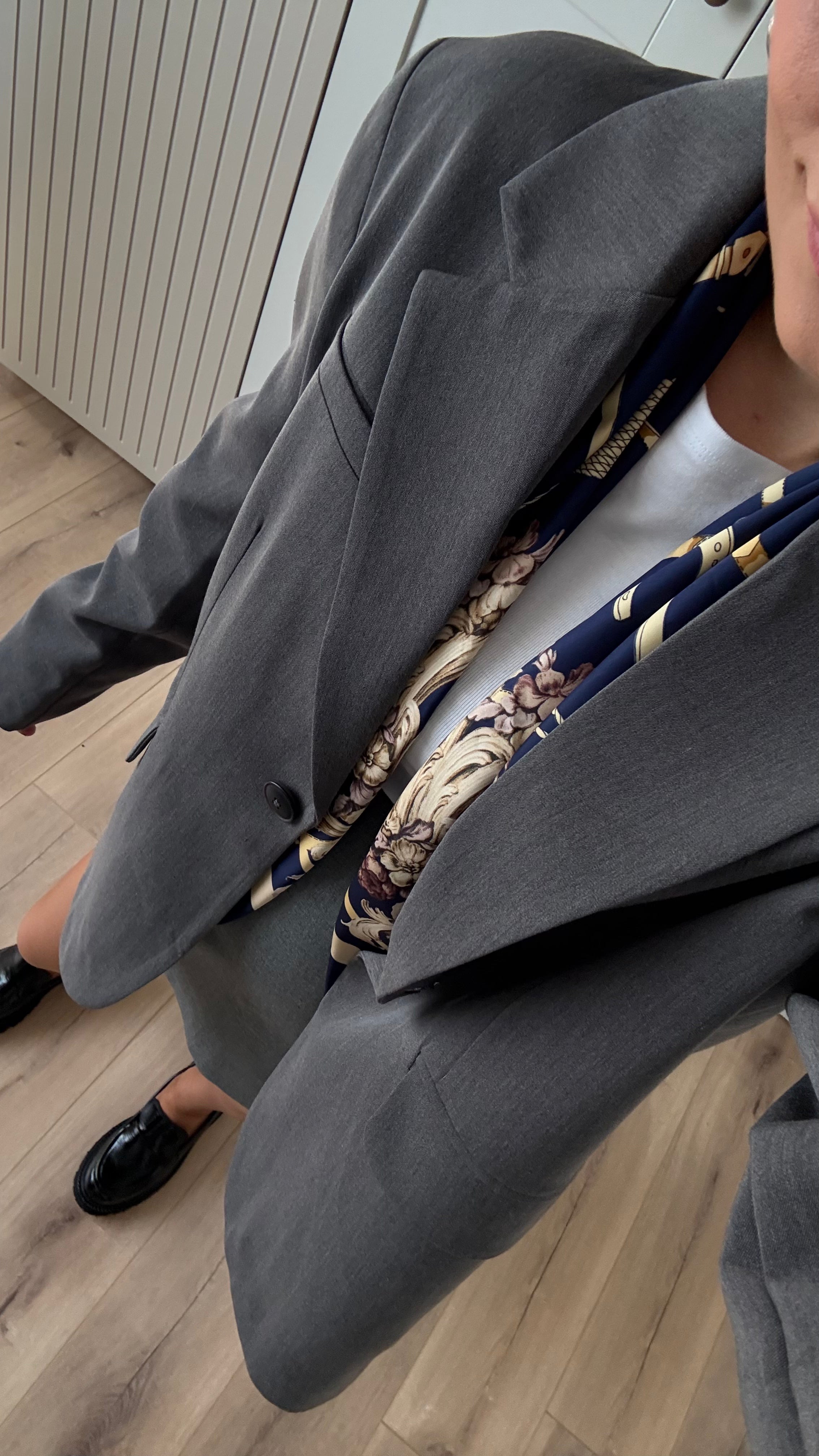 POLİVİSKON BLAZER CEKET -ANTRASİT